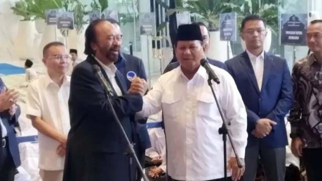 Bertemu Surya Paloh, Prabowo Subianto: Menghormati Ucapan Selamat - GenPI.co