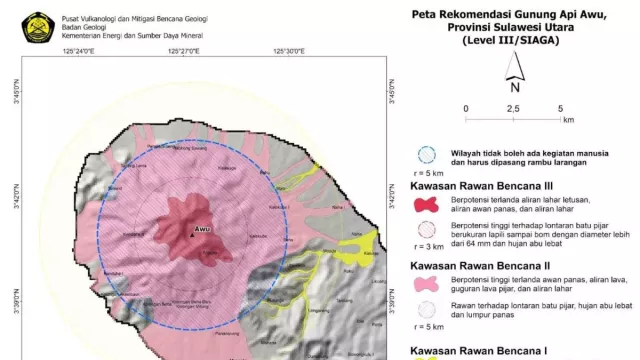 Status Gunung Awu di Sulawesi Utara Naik, dari Waspada Jadi Siaga - GenPI.co