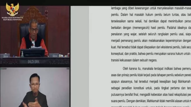 MK Tolak Eksepsi KPU RI dan Prabowo-Gibran soal Kewenangan Tangani PHPU Pilpres - GenPI.co