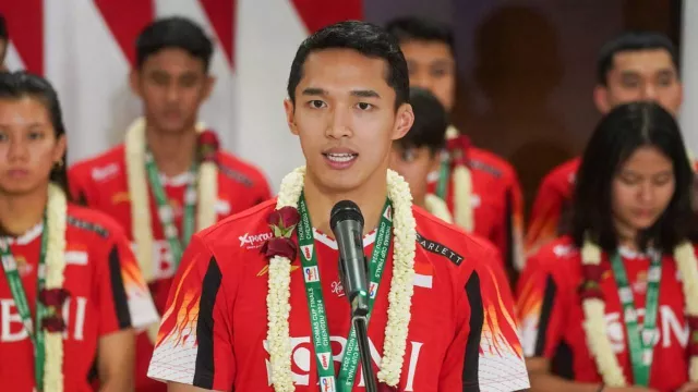 Tak Terkalahkan di Piala Thomas 2024, Jonatan Christie Beri Pesan Berkelas - GenPI.co