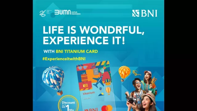 BNI dan Mastercard Kenalkan Kartu Kredit BNI Titanium - GenPI.co