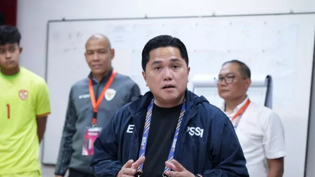 Ketum PSSI Erick Thohir Beber Alasan Ada Pelatih Striker Timnas ...