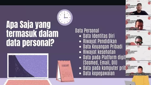 Pelajar dari 5 SMK Telkom Dapat Pemahaman Pentingnya Jaga Data Pribadi di Dunia Maya - GenPI.co Pelajar dari 5 SMK Telkom Dapat Pemahaman Pentingnya Jaga Data Pribadi di Dunia Maya - GenPI.co