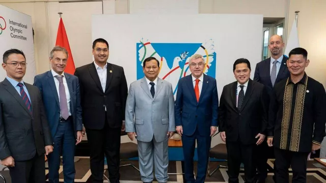 Bertemu Presiden OIC, Prabowo Subianto Ditemani Erick Thohir - GenPI.co