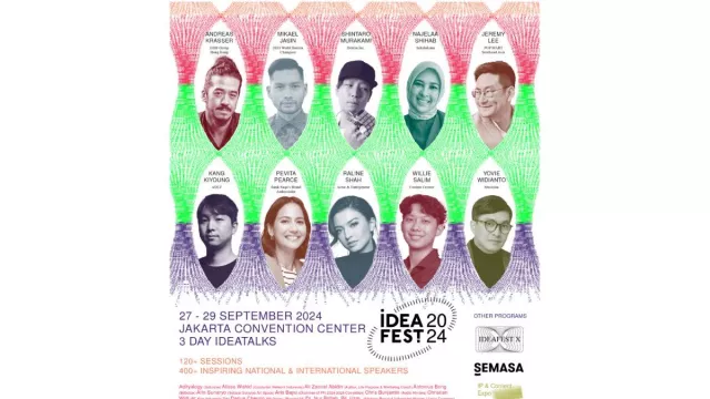 Lebih dari 400 Pembicara akan Hadir di IdeaFest 2024 - GenPI.co