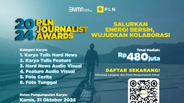 Pendaftaran PLN Journalist Award 2024 Tinggal Sebulan Lagi, Kirimkan Karya Terbaikmu! - GenPI.co