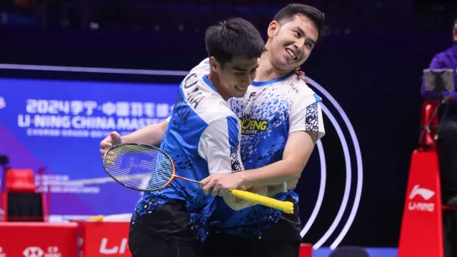 Cetak Sejarah di China Masters 2024, Sabar/Reza: Alhamdulillah - GenPI.co