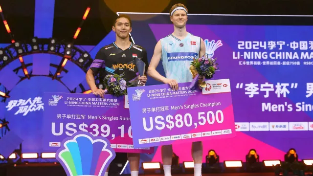 Gagal Juara China Masters 2024, Jonatan Christie Tetap Bersyukur - GenPI.co