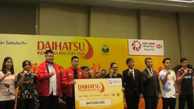 Indonesia Masters 2025 Digelar di Istora Senayan, Total Hadiah Lebih dari Rp 7 Miliar - GenPI.co