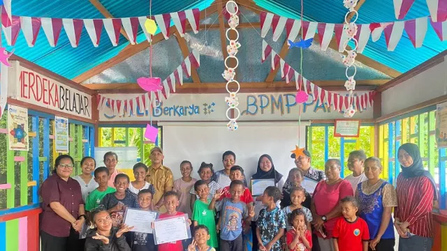 Pertamina dan Yayasan Pendidikan Tingkatkan Angka Literasi di Papua - GenPI.co