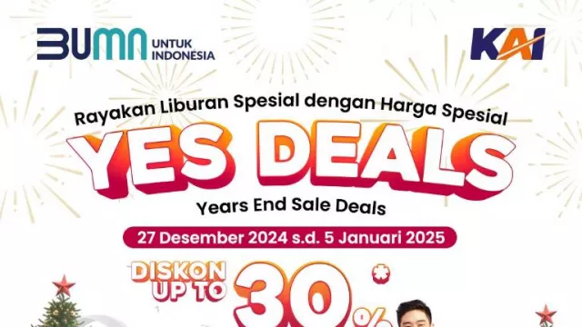 Buruan Pesan! Sambut Tahun Baru, Daop 6 Hadirkan Program Year End Sale Deals Diskon hingga 30% - GenPI.co