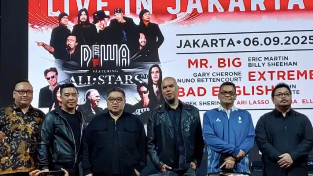 Konser Dewa 19 Ditunda, Penonton Dapat Jersey Spesial Timnas Indonesia - GenPI.co