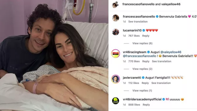 Valentino Rossi Resmi Jadi Ayah Dua Anak, Ini Sambutan Manisnya untuk Gabriella - GenPI.co