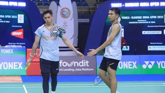 Fajar/Rian Tumbang Lagi, Gagal Tembus Perempat Final India Open 2025 - GenPI.co