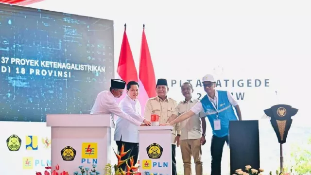 Presiden Prabowo Resmikan Proyek Strategis Ketenagalistrikan Terbesar di Dunia - GenPI.co