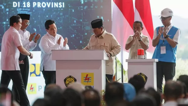 Presiden Prabowo Resmikan 37 Proyek Kelistrikan, Indonesia Menuju Swasembada Energi - GenPI.co