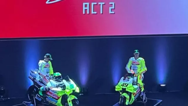 VR46 Racing Team Resmi Luncurkan Motor MotoGP 2025 di Jakarta, Ini Penampakannya - GenPI.co