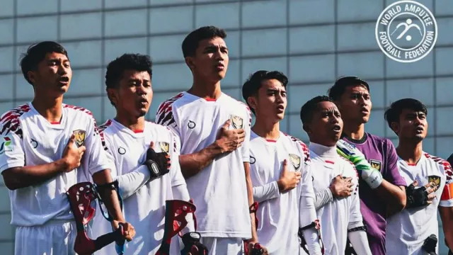 Menang Telak 9-0 atas Nepal, Timnas Sepak Bola Amputasi Indonesia ke Final - GenPI.co