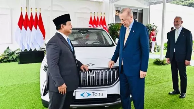 Prabowo Dapat Hadiah Mobil Listrik Togg T10X dari Erdogan, KPK: Terpenting Dilaporkan - GenPI.co