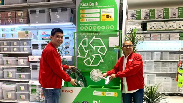 AZKO Hadirkan Program BISA BAIK, Bantu Masyarakat Menangani Limbah Elektronik - GenPI.co