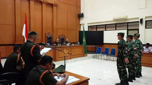 2 Prajurit TNI AL Pelaku Penembakan Bos Rental Mobil Dituntut Penjara Seumur Hidup - GenPI.co