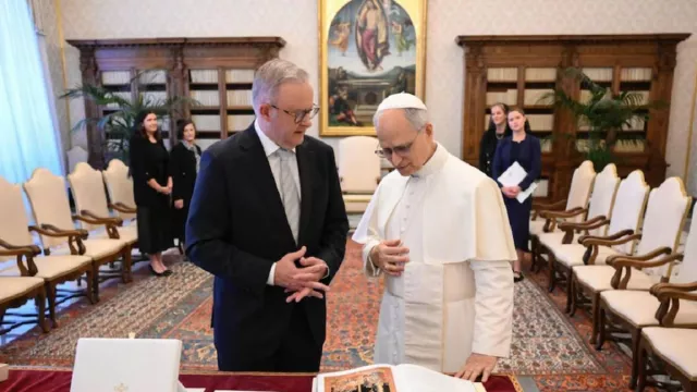 Perdana Menteri Australia Undang Paus Leo XIV Hadiri Kongres di Sydney - GenPI.co Perdana Menteri Australia Undang Paus Leo XIV Hadiri Kongres di Sydney - GenPI.co