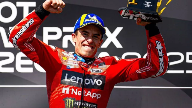 Marc Marquez Juara MotoGP Ceko 2025, Rekor Bagnaia dan Stoner Hancur - GenPI.co Marc Marquez Juara MotoGP Ceko 2025, Rekor Bagnaia dan Stoner Hancur - GenPI.co