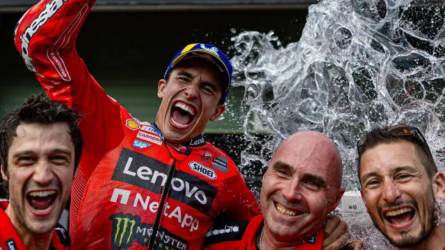 Optimistis, Marc Marquez Mengaku Hanya Bisa Dikalahkan oleh Dirinya Sendiri - GenPI.co Optimistis, Marc Marquez Mengaku Hanya Bisa Dikalahkan oleh Dirinya Sendiri - GenPI.co