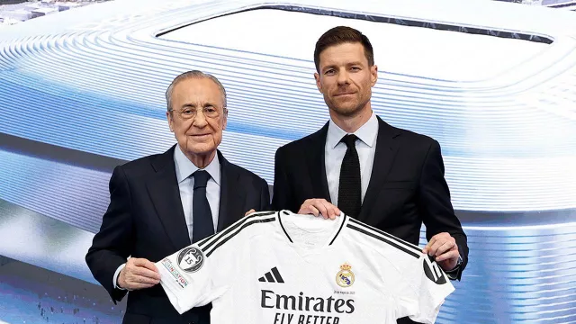 Florentino Perez dan Xabi Alonso Berselisih soal Transfer Real Madrid - GenPI.co