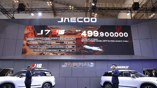 Seri JAECOO J7 Hadir di GIIAS 2025, From Classic Beyond Classic - GenPI.co Seri JAECOO J7 Hadir di GIIAS 2025, From Classic Beyond Classic - GenPI.co