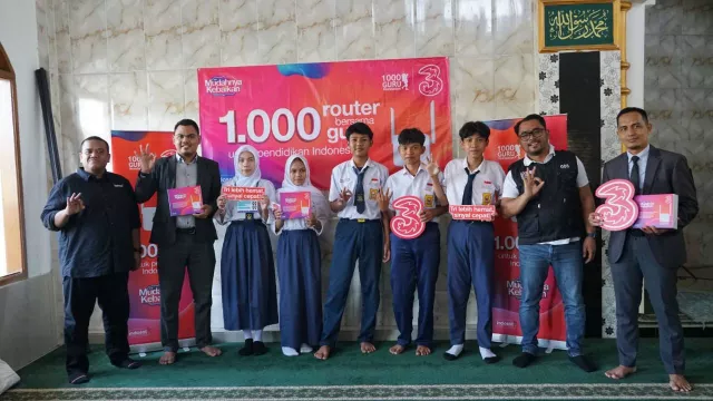 Tri Hadirkan Internet untuk Sekolah Terpencil Lewat Sedekah Kuota Ramadan 2025 - GenPI.co