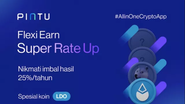 PINTU Luncurkan Imbal Hasil Fitur Flexi Earn Hingga 25 Persen - GenPI.co PINTU Luncurkan Imbal Hasil Fitur Flexi Earn Hingga 25 Persen - GenPI.co