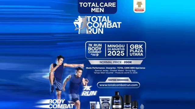 TOTAL CARE MEN Gelar TOTAL COMBAT RUN 2025 - GenPI.co