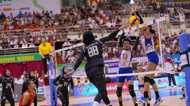 Dibantai Filipina, Timnas Voli Putri Indonesia Terlemah di SEA V League 2025 - GenPI.co Dibantai Filipina, Timnas Voli Putri Indonesia Terlemah di SEA V League 2025 - GenPI.co