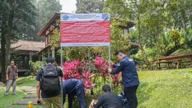 Tak Punya IPAL dan Buang Limbah ke Ciliwung, 4 Hotel di Puncak Bogor Disegel - GenPI.co