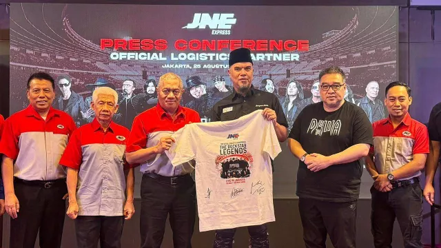 JNE Jadi Mitra Logistik Resmi Konser Dewa 19 Feat Allstars 2.0 - GenPI.co