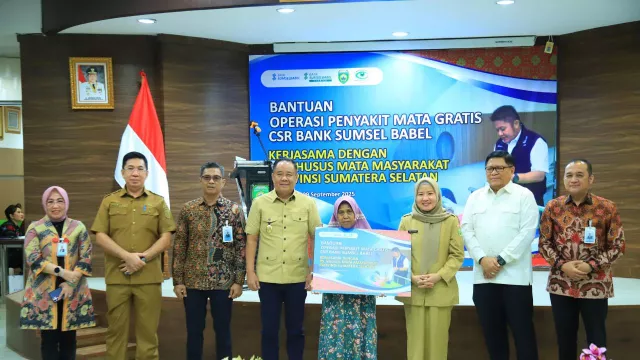 Wujud Kepedulian Bank Sumsel Babel Lewat CSR - GenPI.co Wujud Kepedulian Bank Sumsel Babel Lewat CSR - GenPI.co