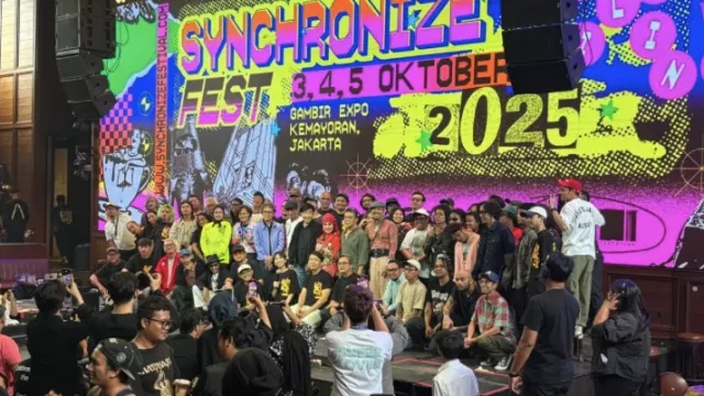 Synchronize Fest 2025 Usung Saling Silang, 144 Musisi Tampil - GenPI.co