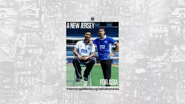 Persib Rilis Jersei untuk AFC Champions League Two, Usung Filosofi Bandung Kota Juara - GenPI.co