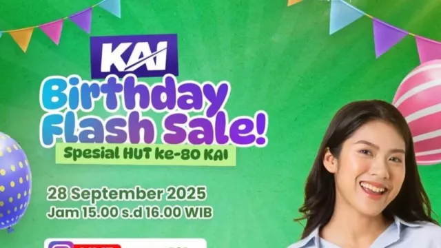Promo HUT ke-80 KAI, Ada Flash Sale Tiket Flat Rp80.000 Berlaku Jauh-Dekat - GenPI.co