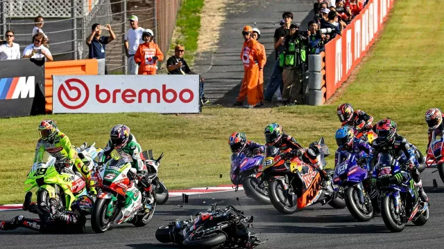  Kecelakaan Parah, Jorge Martin Patah Tulang Selangka - GenPI.co