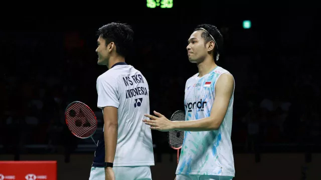 Gagal Juara Korea Open 2025, Fajar/Fikri: Pertahanan Lawan Kuat - GenPI.co
