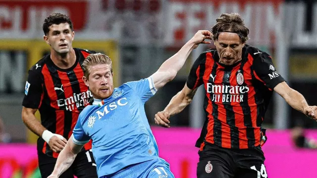 AC Milan Bungkam Napoli, Massimiliano Allegri Puji Luka Modric - GenPI.co