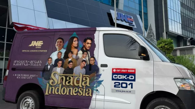 JNE Resmi Jadi Official Logistics Partner Konser Snada Indonesia - GenPI.co