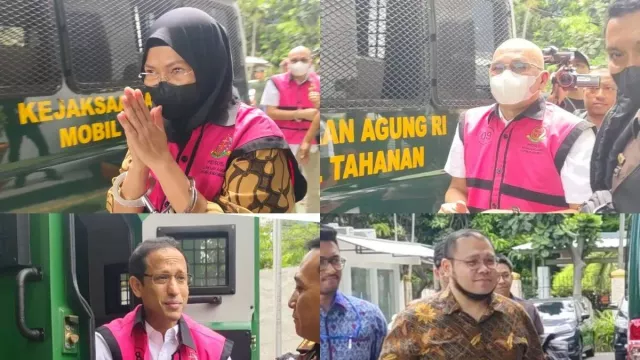 Nadiem Makarim dan 3 Tersangka Korupsi Laptop Chromebook Diserahkan ke Kejari Jakpus - GenPI.co