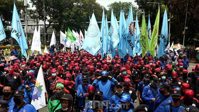 Partai Buruh Ancam Mogok Nasional, Nilai Kenaikan Upah Disebut Hancurkan Daya Beli - GenPI.co