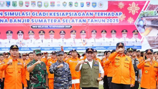 Apel Kesiapsiagaan Banjir Sumsel, Herman Deru Minta Masyarakat Lebih Peduli Lingkungan - GenPI.co