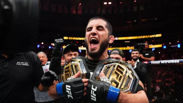 Raih 2 Gelar UFC, Islam Makhachev Lewati Rekor Khabib Nurmagomedov - GenPI.co