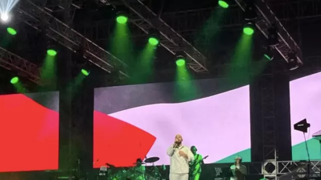 Konser Maher Zain di Makassar Meriah, Dukungan untuk Palestina Menguat - GenPI.co