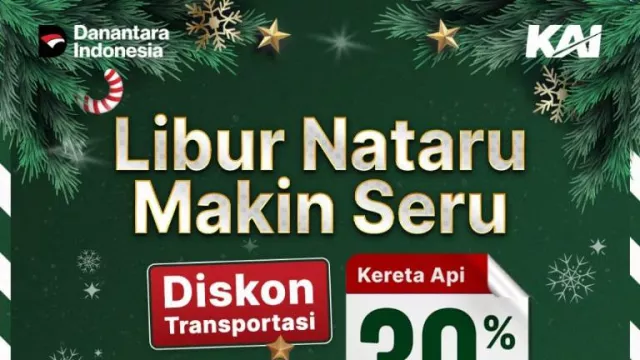 Promo Nataru! Daop 6 Diskon Tiket Kereta Hingga 30%, Berlaku Sampai 10 Januari 2026 - GenPI.co